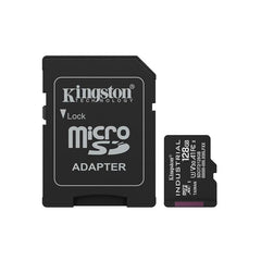 Scheda microSDXC Industriale 128GB + Adattatore SD