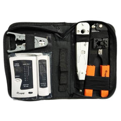 EQUIP - SET STRUMENTI DI RETE (Crimpatrice, tester Lan, etc.)