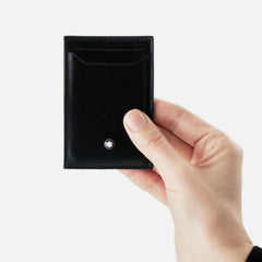 MONTBLANC - PORTA CARTE IN PELLE M 3 SCOMPARTI