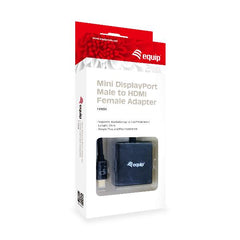 EQUIP - ADATTATORE MINI DISPLAYPORT (M) - HDMI (F)