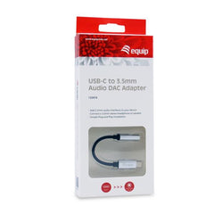 EQUIP - ADATTATORE USB-C - JACK 3.5 DAC