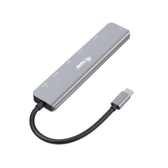 EQUIP - ADATTATORE USB-C 7 in 1, HDMI 4K/60Hz, 3x USB 3.2 GEN.1, SD/TF, USB PD 100W