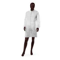 CAMICE VELKRO BIANCO - XL