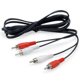 EQUIP - CAVO AUDIO STEREO 2x RCA M/M, 2.5mm
