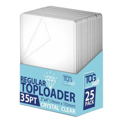 Toploader Crystal Clear con Film Protettivo
