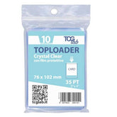 Toploader Crystal Clear con Film Protettivo