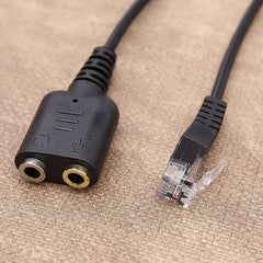 EQUIP - ADATTATORE AUDIO da RJ9 a 3.5mm (per Cuffie/Auricolari)