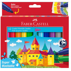 Astuccio in cartone con 12 pennarelli