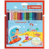 PASTELLI AQUACOLOR - Astuccio 24 pezzi