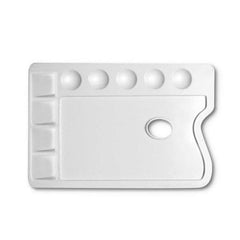 TAVOLOZZA PLASTICA CM. 25x17 - RETTANGOLARE
