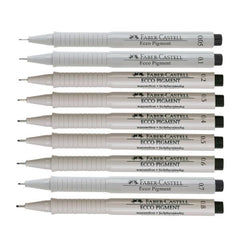 Penna punta in fibra Ecco Pigment 0,8 mm - 10 pezzi