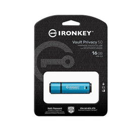 Kingston - USB-C IronKey Vault Privacy 50C 16GB