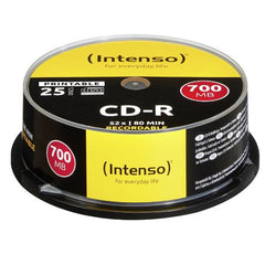 CD-R 700 MB SPINDLE 25PZ. PRINTABLE