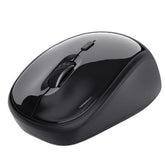 YVI MOUSE OTTICO WIRELESS COMPATTO DAL DESIGN CONFORTEVOLE - NERO