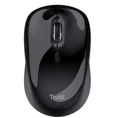 YVI MOUSE OTTICO WIRELESS COMPATTO DAL DESIGN CONFORTEVOLE - NERO