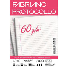 CARTA PROTOCOLLO A4 60g - RIG C