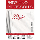 CARTA PROTOCOLLO A4 80g - RIG USO BOLLO