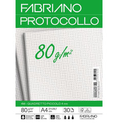 CARTA PROTOCOLLO A4 80g - RIG 4 MM