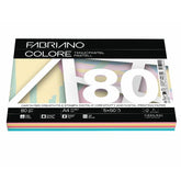 FABRIANO COLORE MIX TENUI - A4 80g 250 fogli