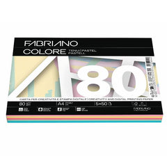 FABRIANO COLORE MIX TENUI - A4 80g 250 fogli