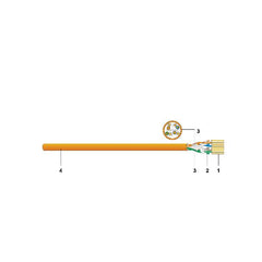 DATWYLER - Cavo U/UP6 CAT.6 CCA ARANCIO 305 MT