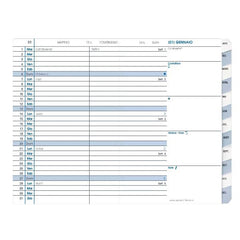 AGENDA PLAIN IMPALA NERO