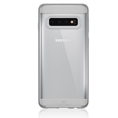 AIR ROBUST - Cover Ultra protettiva in TPU trasparente e finiture colore trasparente opache bordi rialzati compatibile con Samsung Galaxy S10