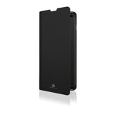 BOOKLET - Custodia a libro in pelle sintetica colore nero, funzione stand slot per carte e chiusura magnetica compatibile con Samsung Galaxy S10