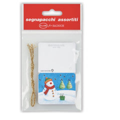 ESPOSITORE BUSTE IN PPL DA 6 SEGNAPACCHI NATALIZI ASSORTITI