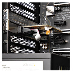 Scheda Seriale PCI Express a 2 porte; Scheda di interfaccia seriale da PCIe a RS232 (DB9)