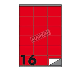 CF1600 ETICHETTE 105X36 ROSSO