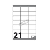 CF2100 ETICHETTE 21F X100 78X38