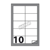 CF1000 ETICHETTE 10F X 10 87 53