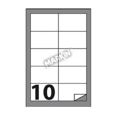 CF1000 ETICHETTE 10F X 10 87 53