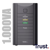 GRUPPO DI CONTINUITÀ (UPS) 1000 VA CON 2 PRESE SCHUKO PROTETTE - TRUST OXXTRON 1000