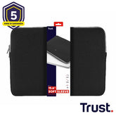 CUSTODIA/SLEEVE 15,6" MORBIDA PER LAPTOP/NOTEBOOK TRUST PRIMO - NERO