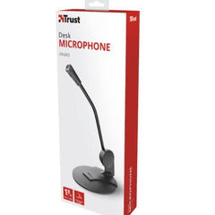 MICROFONO DA TAVOLO JACK 3,5MM 1,8M- TRUST PRIMO - NERO