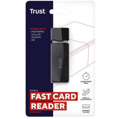 CARDREADER USB-A 3.2 - TRUST NANGA NERO