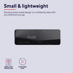 CARDREADER USB-A 3.2 - TRUST NANGA NERO