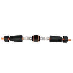 EQUIP - COUPLER INLINE CAT.6A RJ45 SCHERMATO, IP68, da Esterno