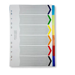 Divisorio 6 tasti colorati (Conf.36)