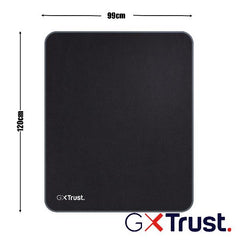 TAPPETO SOTTOSEDIA PROTEGGI PAVIMENTO 120 x 99 CM PER SEDIA CON RUOTE - TRUST GXT 715 NERO