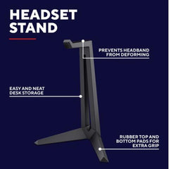 SUPPORTO PER CUFFIA - TRUST GXT260 CENDOR - NERO