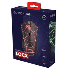 MOUSE GAMING RGB CABLATO - TRUST GXT 133 LOCX NERO