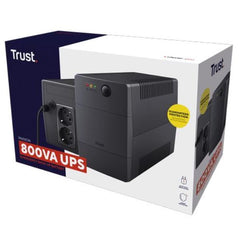 GRUPPO DI CONTINUITÀ (UPS) 800VA CON 2 PRESE SCHUKO PROTETTE - TRUST PAXXON 800