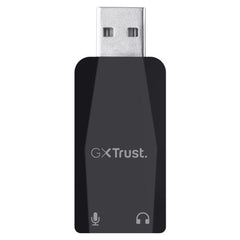 MICROFONO GAMING CABLATO USB E JACK 3,5MM 1,8M SUPPORTO TREPPIEDE - TRUST MICO - NERO