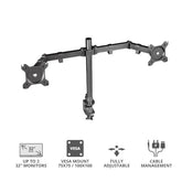 SUPPORTO PER 2 MONITOR FINO A 32" - TRUST GXT1120 MARA