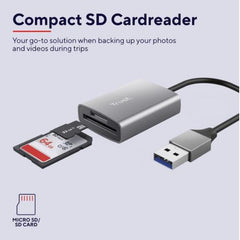 CARDREADER VELOCE USB-A 3.2 - TRUST DALYX ALLUMINIO