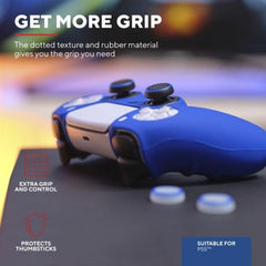 GOMMINI ANTISCIVOLO THUMB GRIPS CONTROLLER PLAYSTATION 5 PS5 (4PZ: 2 BIANCHI + 2 NERI) - TRUST GXT266