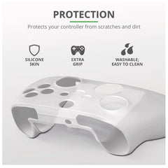 CUSTODIA ANTISCIVOLO SKIN IN SILICONE CONTROLLER XBOX - TRUST GXT749 XBOX - TRASPARENTE